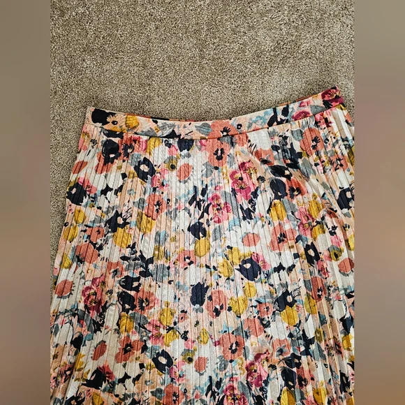 Anthropologie Maeve Floral Skirt Size XL - Picture 6 of 8